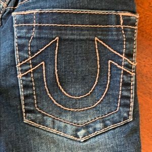 Girls True  Religion Skinny Jeans size 7